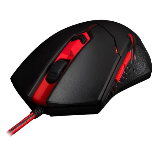 Мышь RedDragon M601BA черный/красный игровая + коврик для мыши 