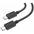 Кабель USB 3.0 Type C - Type C 1 м Hoco X73 черный