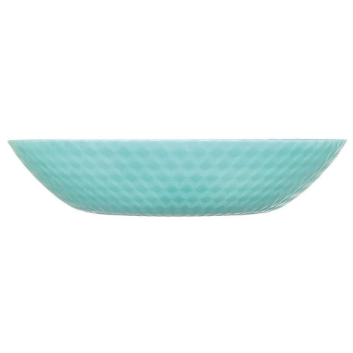 Тарелка стеклокерамика, Luminarc Pampille Turquoise, суповая, круглая, бирюз., 20 см (Q4650)(413941)