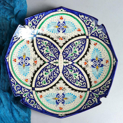 Блюдо Ляган Риштанская Керамика 