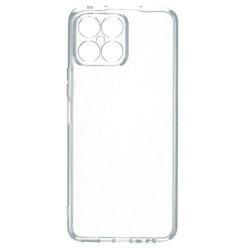 Бампер Honor X8 4G ZIBELINO прозрачный защита камеры
