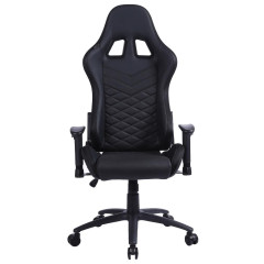 Кресло игровое Cactus CS-CHR-0099BL черный эко.кожа