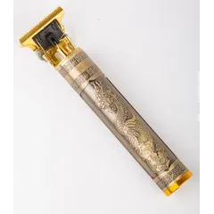 Машинка для стрижки (триммер) Vintage 9 черный дракон