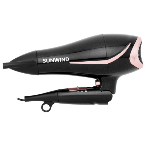 Фен SunWind SUHD 550 черный/розовое золото