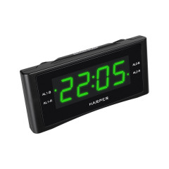 Радиочасы HARPER HCLK-1006 GREEN LED