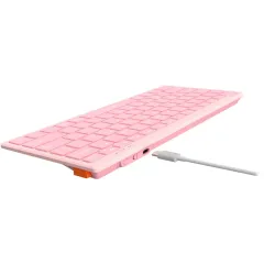 Клавиатура A4 Fstyler FBX51C розовый