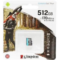 Карта micro-SD 512 GB Kingston UHS-I SDCG3/512GBSP
