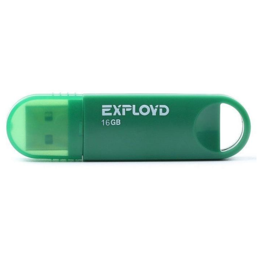 Карта USB2.0 16 GB EXPLOYD 570 зеленый