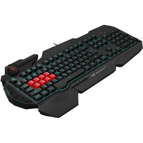 Клавиатура A4Tech Bloody B318 LED черный