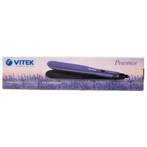 Щипцы-гофре VITEK VT-2525 Provence, фиолетовые
