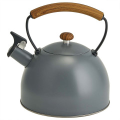 Чайник со свистком WEBBER BE-0604, 2.5 л., серый