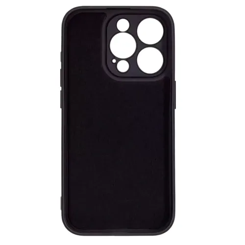 Бампер Apple iPhone 15 Pro ZIBELINO Soft Matte черный