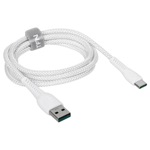 Кабель USB 2.0 A вилка - Type C 1 м TFN-CUSBCUSB5A1MWH белый