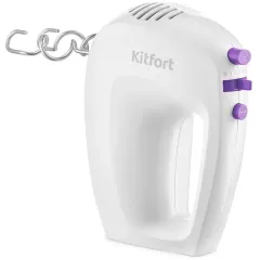 Миксер Kitfort КТ-3071-1 бело-фиолетовый