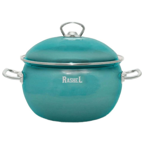 Кастрюля RasheL, эмаль, индукция, 4 л., бирюзовая, R1320 (446728)