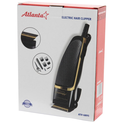 Машинка для стрижки ATLANTA ATH-6895 черный
