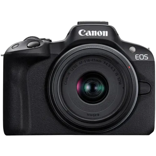 Фотокамера беззеркальная Canon EOS R50 18-45mm IS STM Content Creator Kit