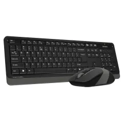 Клавиатура + Мышь A4 Fstyler FG1010  клав:черный/серый мышь:черный/серый USB Multimedia (*7)