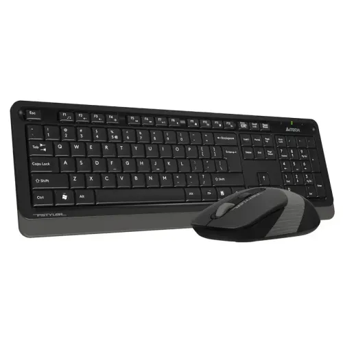 Клавиатура + Мышь A4 Fstyler FG1010  клав:черный/серый мышь:черный/серый USB Multimedia (*7)