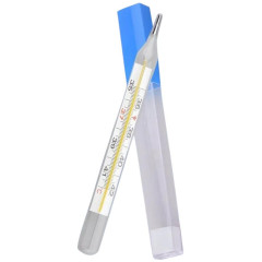 Термометр медицинский для тела, стеклянный