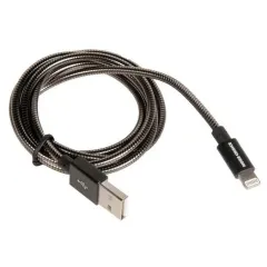 Кабель USB 2.0 A вилка - 8pin 1 м More choice K31i металл (Black)