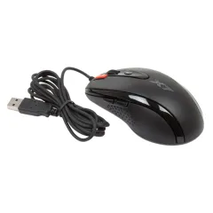 Мышь A4 X-710BK Extra High Speed Oscar Editor Optical Black USB
