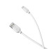 Кабель USB 2.0 A вилка - microUSB 3 м Borofone BX14 (White) R122966