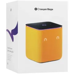 Умная колонка Яндекс.Станция Миди Zigbee оранжевая