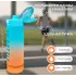 Бутылка для воды спортивная PH BOTTLE, оранжевый неон, 1000 мл.