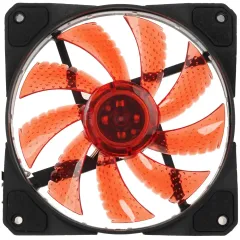 Кулер корпус 120x120x25 Digma DFAN-LED-RED 3-pin 4-pin (Molex) 23dB 115gr Ret