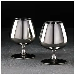 Набор бокалов для коньяка LUMINARC «Сияющий графит», 400мл, 2шт.(7127151)