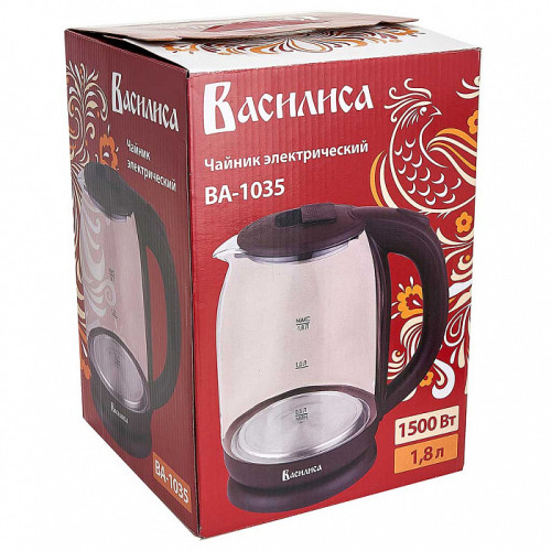 Чайник ВАСИЛИСА ВА-1035 коричневый