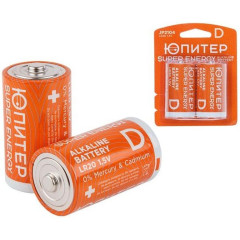 Батарейка ЮПИТЕР LR20 (JP2104) 2шт