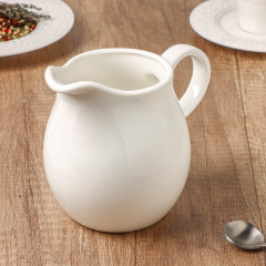 Кувшин фарфор Magistro «Бланш, 600 мл., белый (7582837)