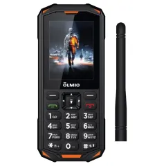 Сотовый телефон Olmio X15 черный-оранжевый