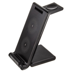 СЗУ беспроводное WALKER WH-53, 18Вт, быстрый заряд Qi, 3в1