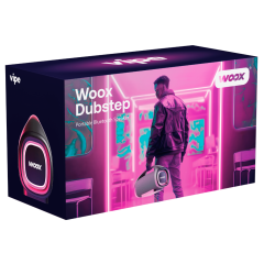 Акустика портативная Vipe WOOX Dubstep серый