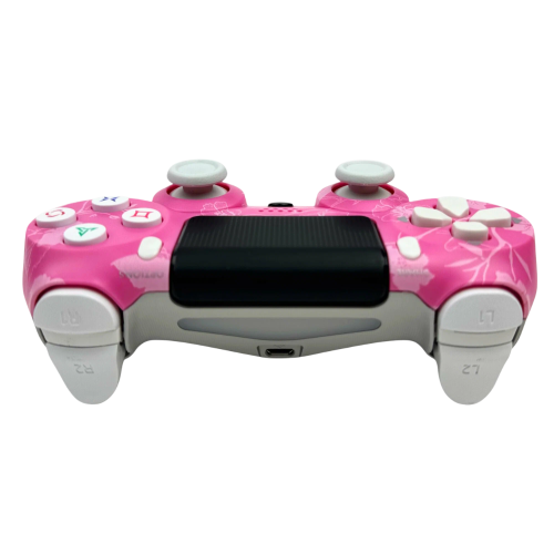 Геймпад Dualshock 4 для PS 4 (розовый цветок)