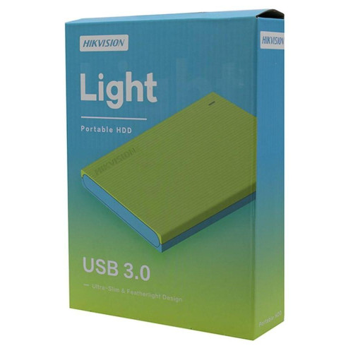 HDD USB 2Tb Hikvision HS-EHDD-T30 2T зеленый