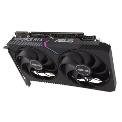Видеокарта Asus PCI-E 4.0 DUAL-RTX3060-O8G NV RTX3060 8192Mb 128 GDDR6 1837/15000/HDMIx1/DPx3/HDCP R