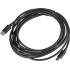 Кабель USB 2.0 Type C- Type C 3 м NoName черный