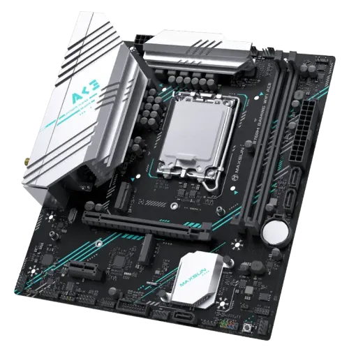 М/П SOC-1700 Maxsun MS-B760M GAMING WIFI ACE D4 B760 2xDDR4 1xPCIEx16 1xPCIEx1 2xM.2