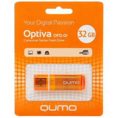 Карта USB2.0 32 GB QUMO Optiva 01 QM32GUD-OP1 Orange