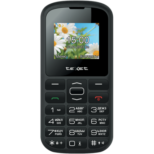 Сотовый телефон TEXET TM-B316 черный