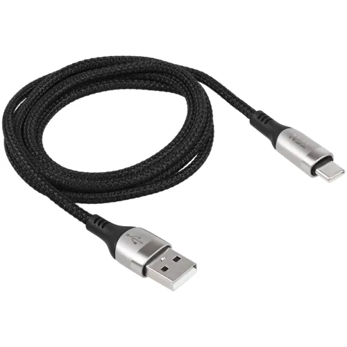 Кабель USB 2.0 A вилка - Type C 1.2 м TFN TFN-C-BLZ-AC1 M-NI никель