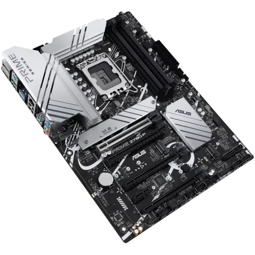 М/П SOC-1700 ASUS PRIME Z790-P Intel Z790, 4xDDR5-5600 МГц, 4xPCI-Ex16, 3xM.2, ATX