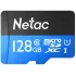 Карта micro-SD 128GB Netac NT02P500STN-128G-R P500 + адаптер
