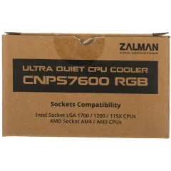 Кулер ALL ZALMAN CNPS7600 RGB PWM
