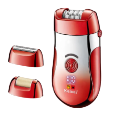 Эпилятор MEYOR KEMEI KM-908A, 3 в 1, красный (922497549)