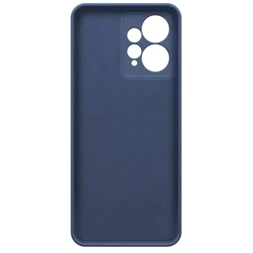 Бампер Xiaomi Redmi Note 12 Borasco Microfiber Case синий